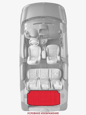 ЭВА коврики «Queen Lux» багажник для Opel Senator
